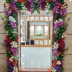 Mixed Flower Door Decoration (7x4 ft)