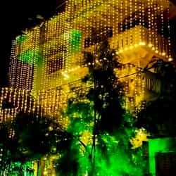 Outdoor Lighting Decoration for Multi-Storey Buildings (Up to 5 Floors)